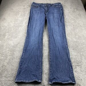 Lee Riders  Boot Cut Jeans Womens 14M 31x28 Blue Mid Rise